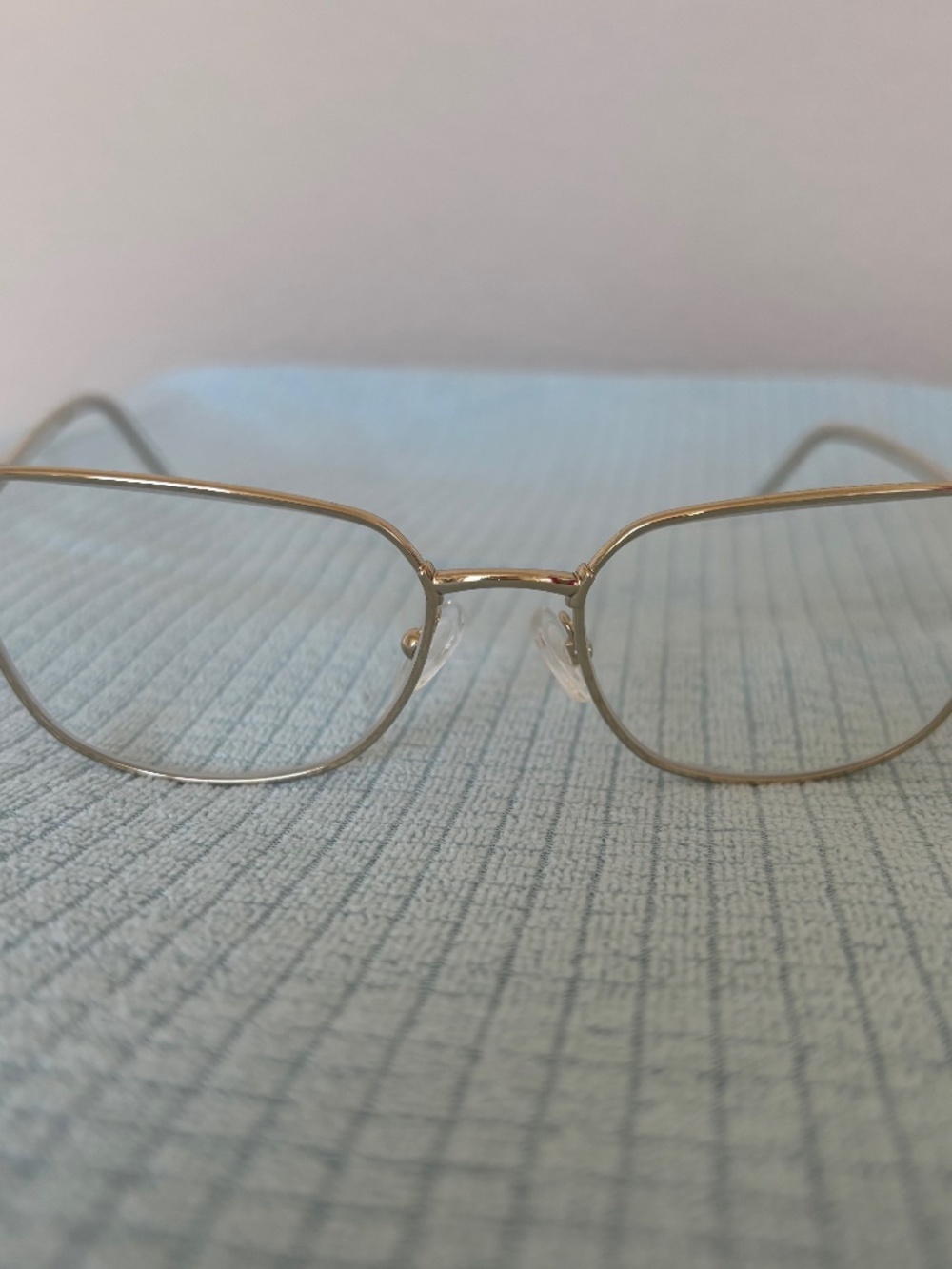 Prada Eyeglasses Frames Black Hard Case Metallic Gold Made in Italy VPR59Y 53 17 - Picture 2 of 2